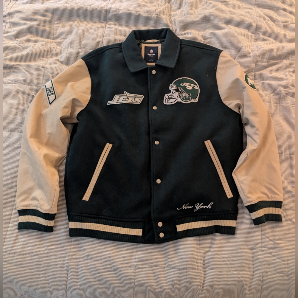 New York Jets Varsity Bomber Jacket